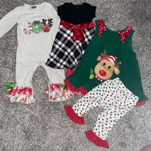 Christmas 18Month Girl Clothes Bundle